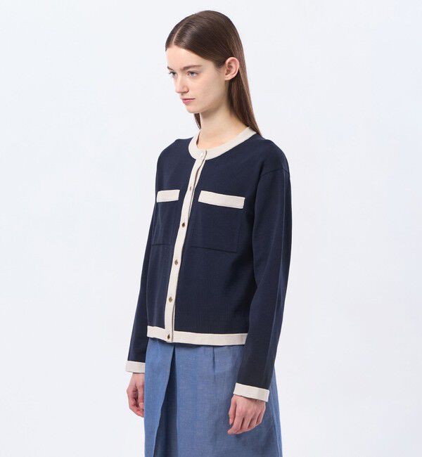 MACKINTOSH PHILOSOPHY「【ROYTON（ロイトン）】 ファインコットンニットカーディガン」|ニット・セーター|