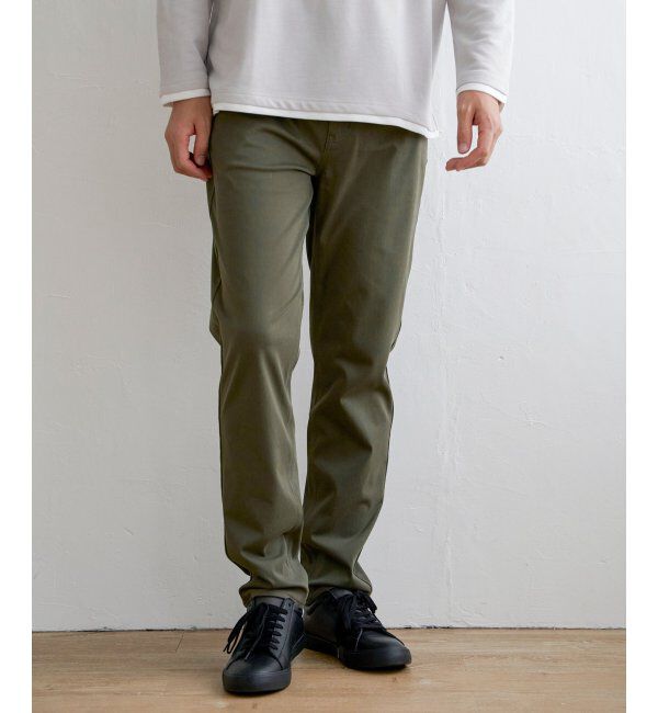 ikka「【雑誌MonoMax4月号掲載】GOKU楽パンツ EASY STRETCH 5ポケット「小泉孝太郎さん着用モデル」」|その他|