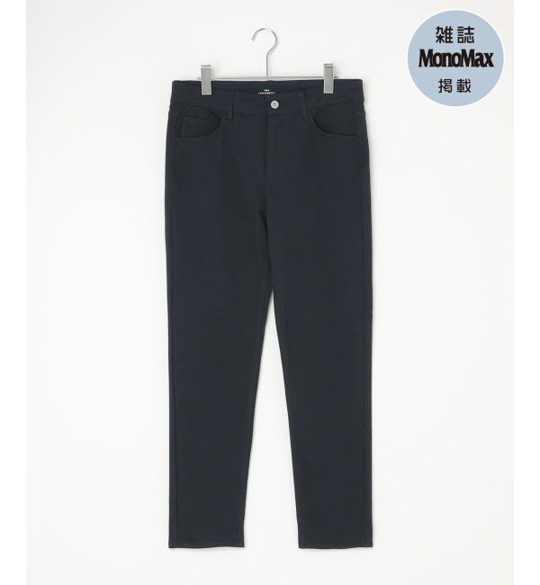 ikka「【雑誌MonoMax4月号掲載】GOKU楽パンツ EASY STRETCH 5ポケット「小泉孝太郎さん着用モデル」」|その他|ネイビーブルー