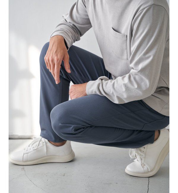 ikka「【雑誌MonoMax4月号掲載】GOKU楽パンツ EASY STRETCH 5ポケット「小泉孝太郎さん着用モデル」」|その他|