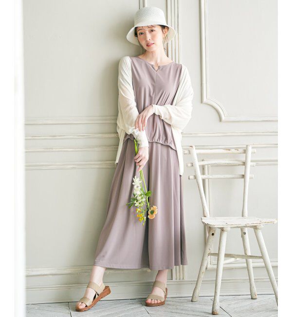 ikka「冷感ドルマントッパーカーディガン」|その他|