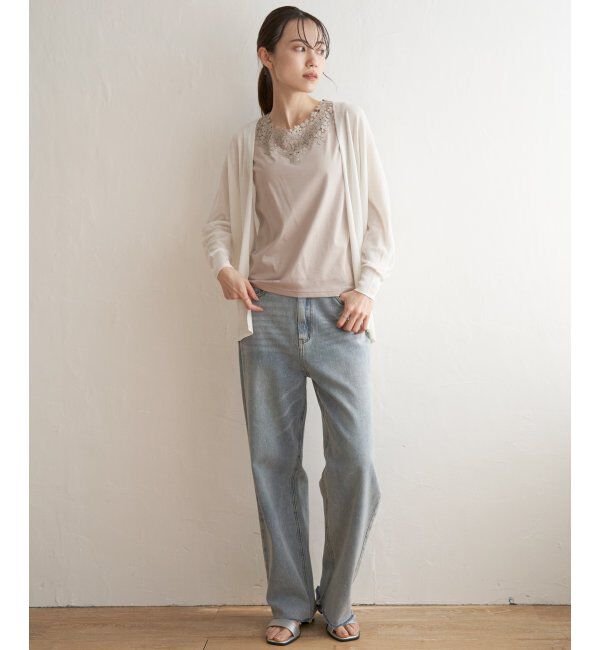 ikka「冷感ドルマントッパーカーディガン」|その他|