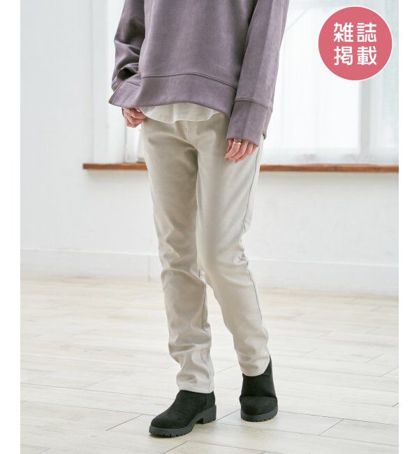 ikka「ボンディングスキニーパンツ」|その他|
