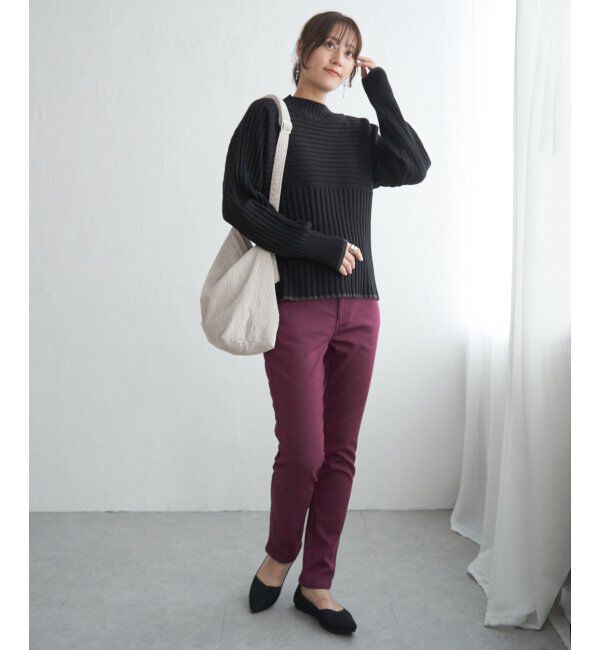 ikka「ボンディングスキニーパンツ」|その他|