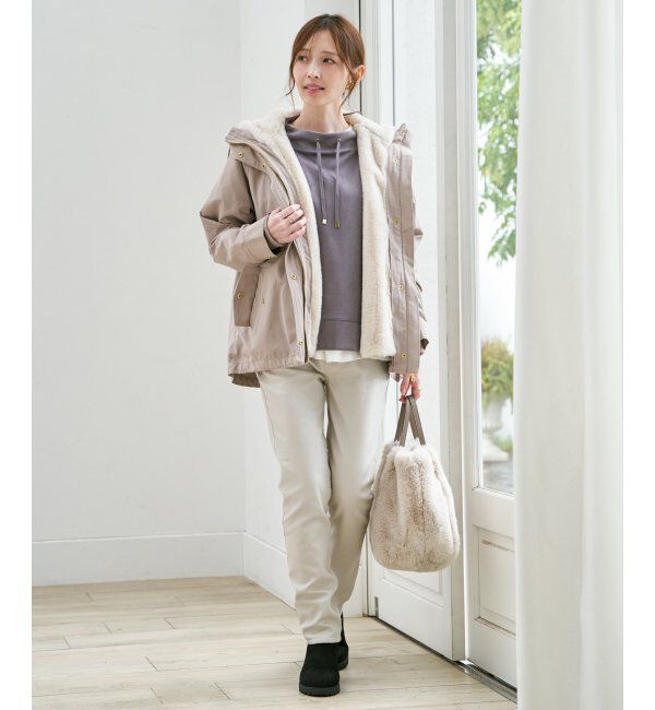 ikka「ボンディングスキニーパンツ」|その他|