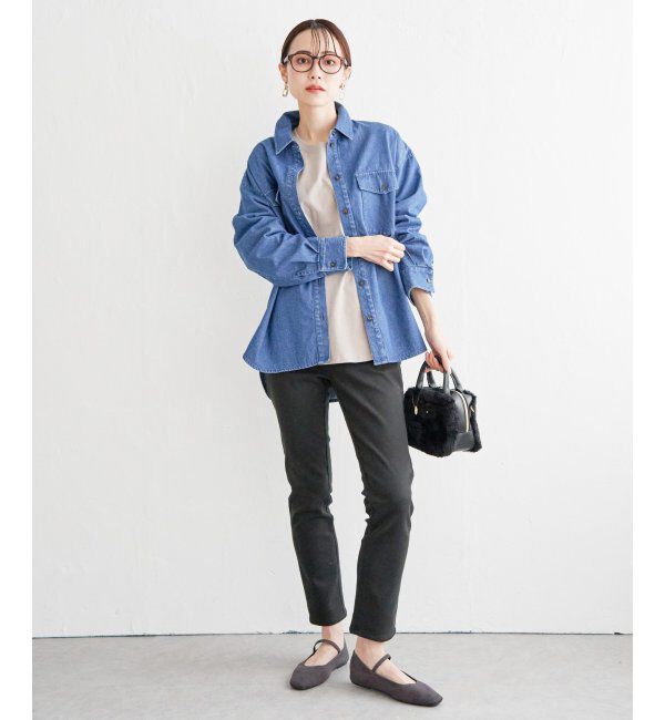 ikka「ボンディングスキニーパンツ」|その他|