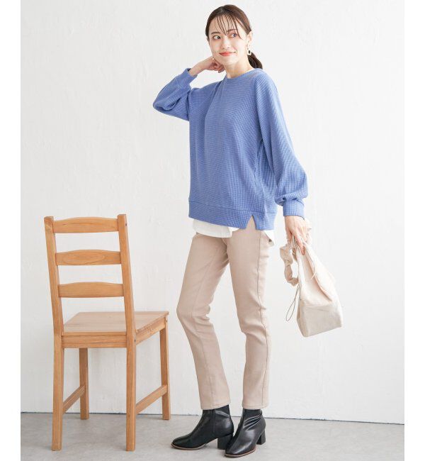 ikka「ボンディングスキニーパンツ」|その他|