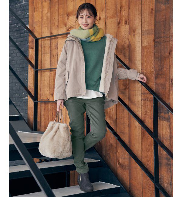 ikka「ボンディングスキニーパンツ」|その他|