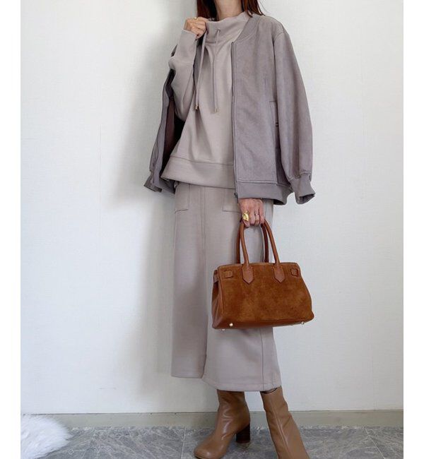 ikka「GOKU楽鹿の子ダンボールプルオーバー」|パーカー|