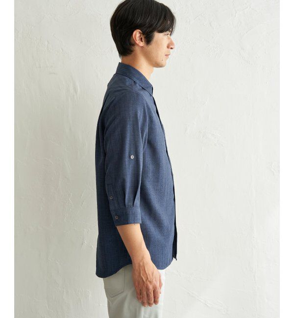 ikka「速乾ドビー袖2wayシャツ」|シャツ・ブラウス|