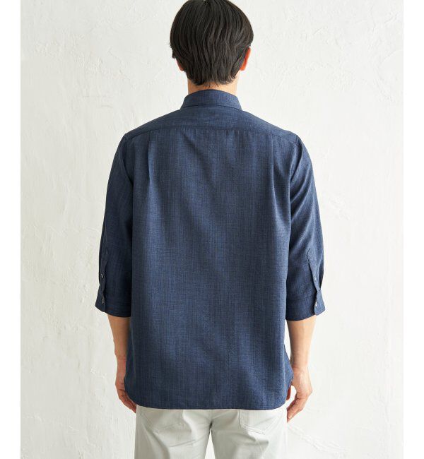 ikka「速乾ドビー袖2wayシャツ」|シャツ・ブラウス|