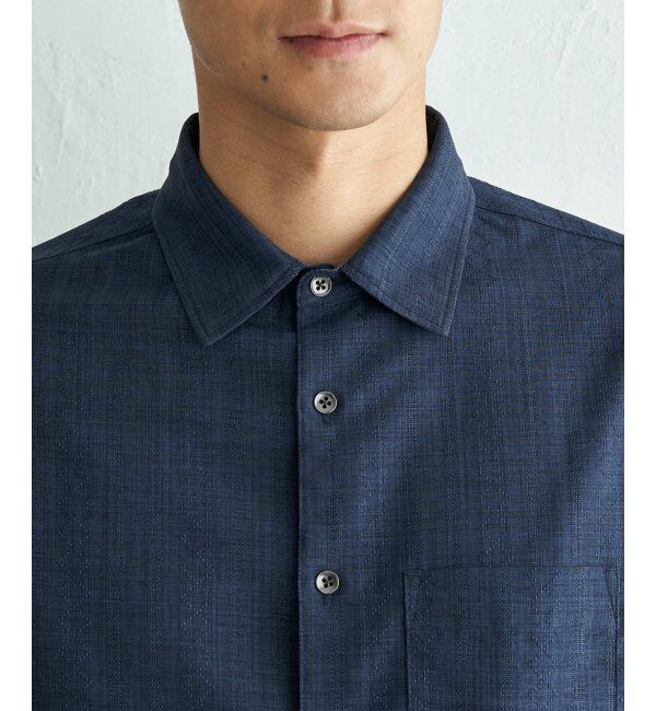 ikka「速乾ドビー袖2wayシャツ」|シャツ・ブラウス|