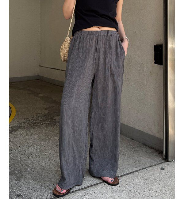 Lbc with Life「エアプリーツワイドイージーパンツ」|その他|