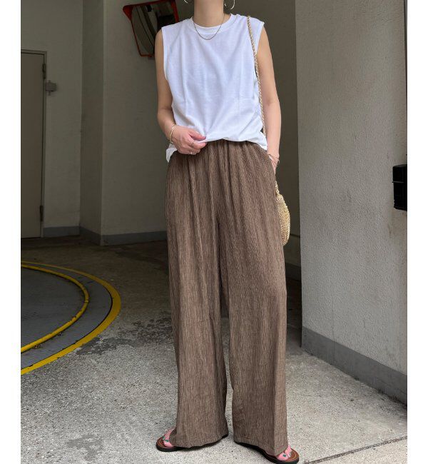 Lbc with Life「エアプリーツワイドイージーパンツ」|その他|