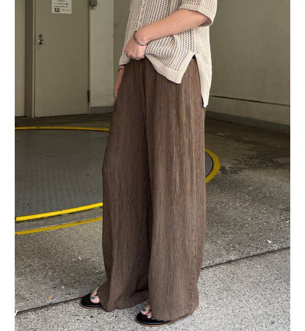 Lbc with Life「エアプリーツワイドイージーパンツ」|その他|