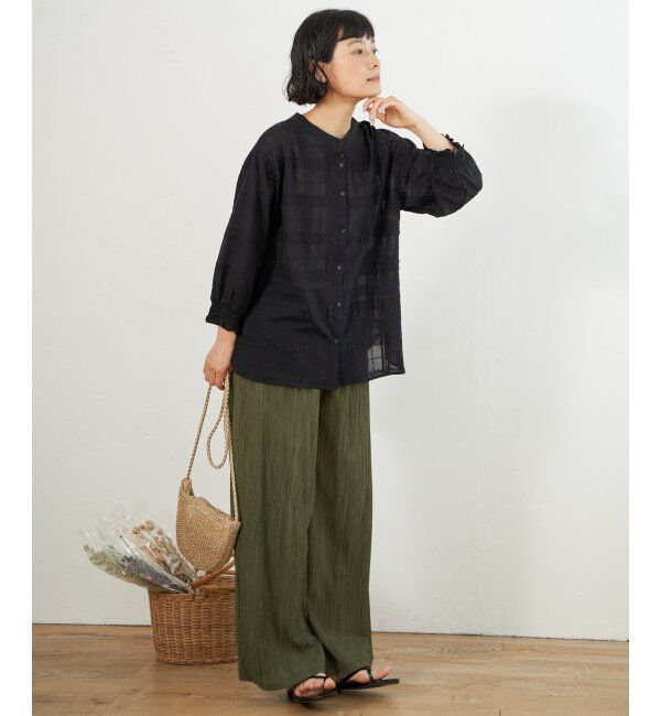 Lbc with Life「エアプリーツワイドイージーパンツ」|その他|