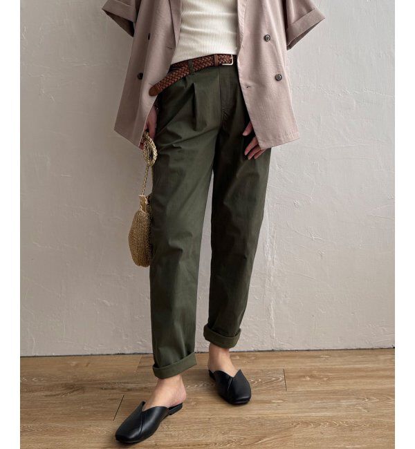 Lbc with Life「さらひやジップレステーパードパンツ」|その他|