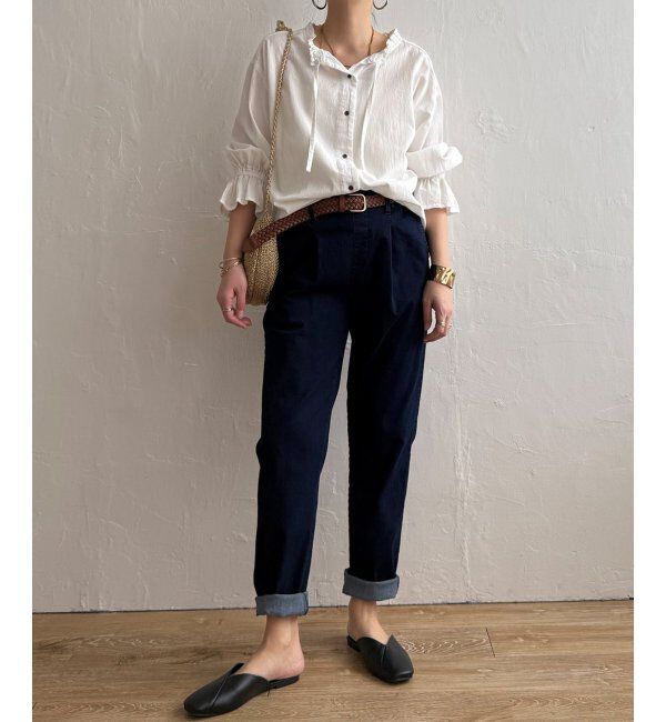 Lbc with Life「さらひやジップレステーパードパンツ」|その他|