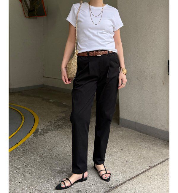 Lbc with Life「さらひやジップレステーパードパンツ」|その他|