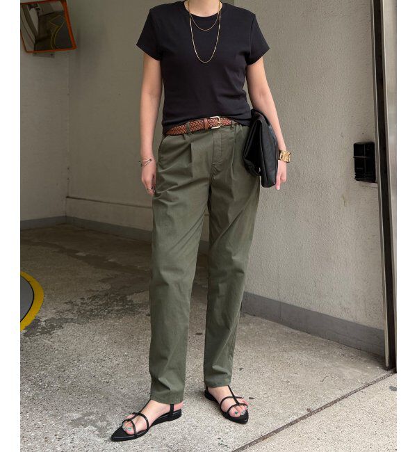 Lbc with Life「さらひやジップレステーパードパンツ」|その他|