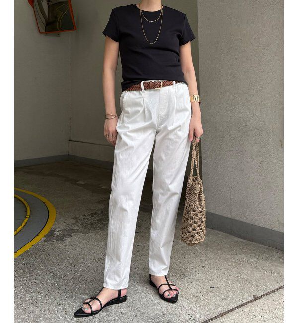 Lbc with Life「さらひやジップレステーパードパンツ」|その他|