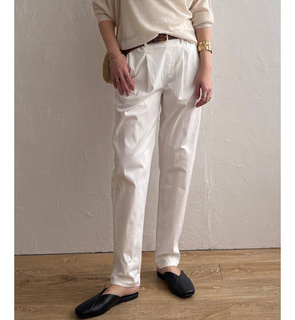 Lbc with Life「さらひやジップレステーパードパンツ」|その他|