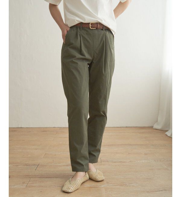 Lbc with Life「さらひやジップレステーパードパンツ」|その他|