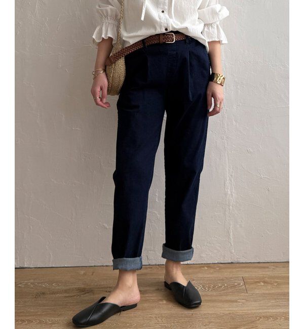 Lbc with Life「さらひやジップレステーパードパンツ」|その他|