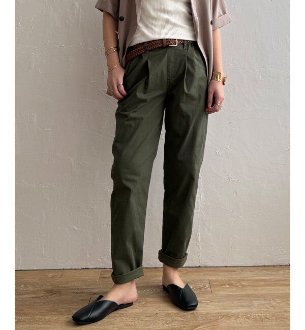 Lbc with Life「さらひやジップレステーパードパンツ」|その他|