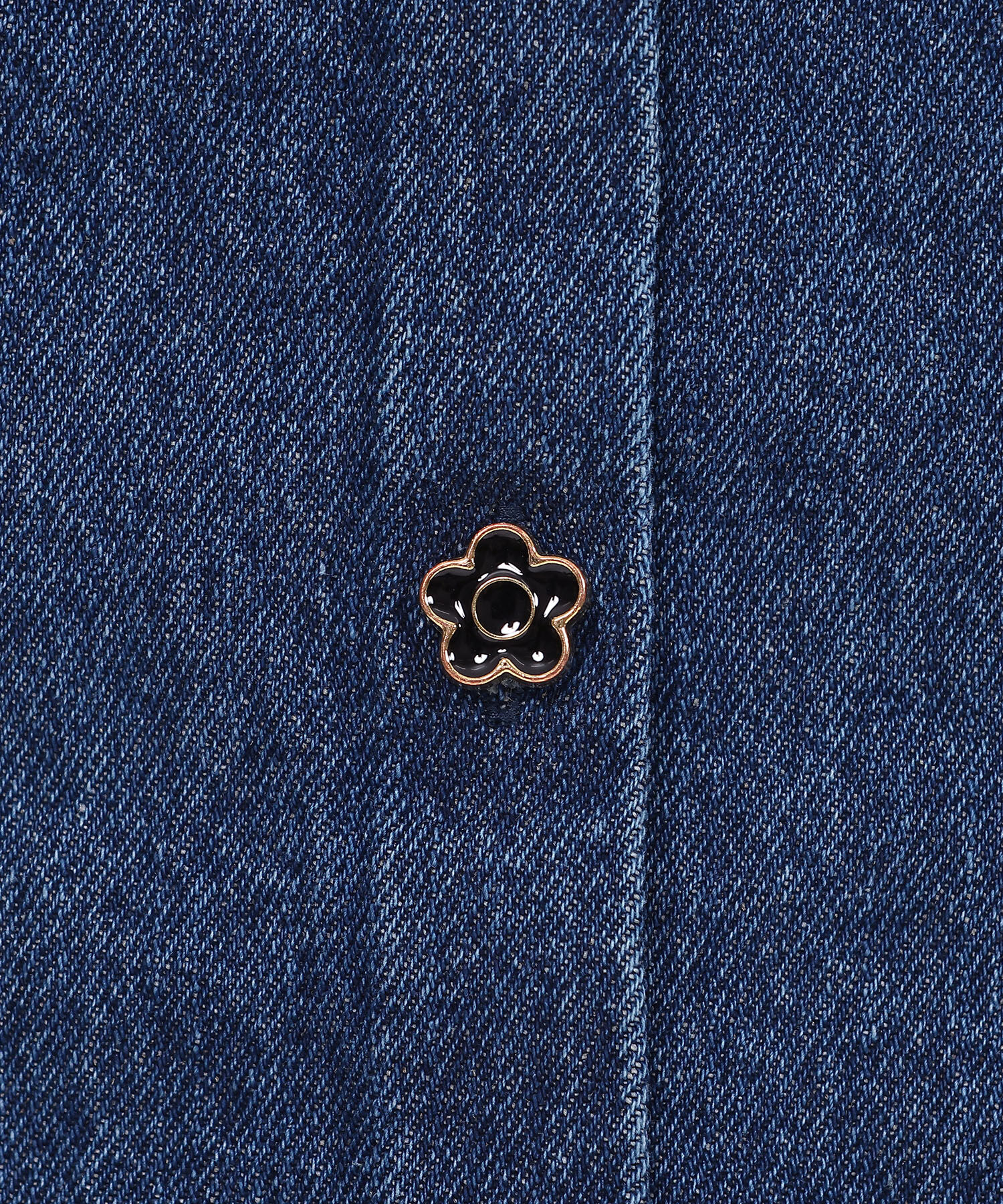 MARY QUANT「エポデイジーボタンデニムミニ スカート」|スカート|