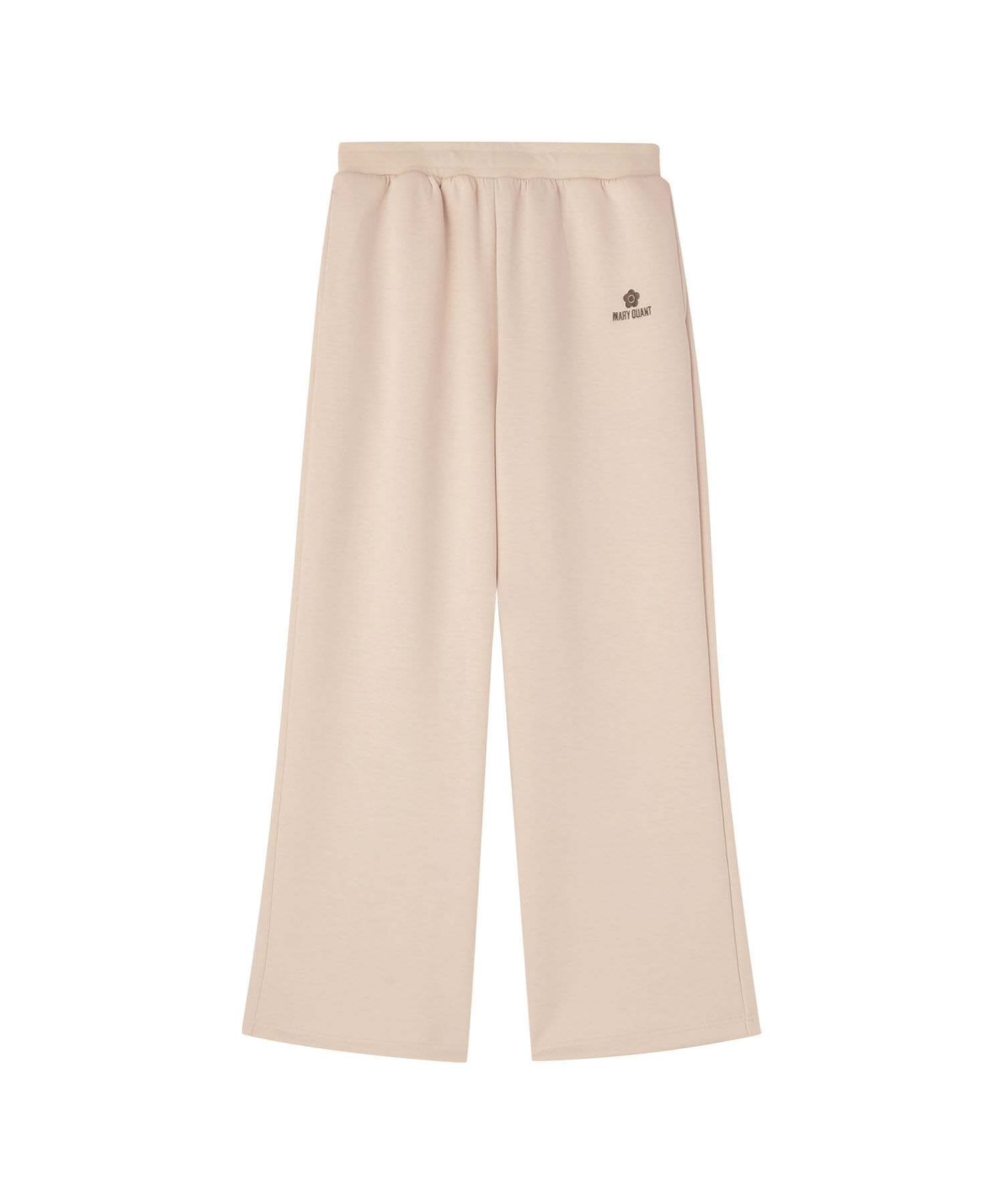 MARY QUANT「ロゴボンディング パンツ」|スラックス|