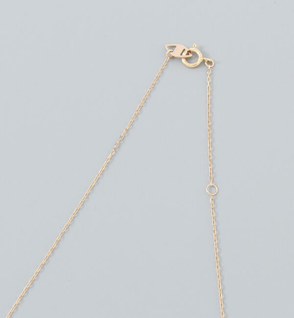 JUPITER「【K10】トライアングルデザインネックレス<全長40㎝(調節した時の長さ36.5㎝)>」|ネックレス|