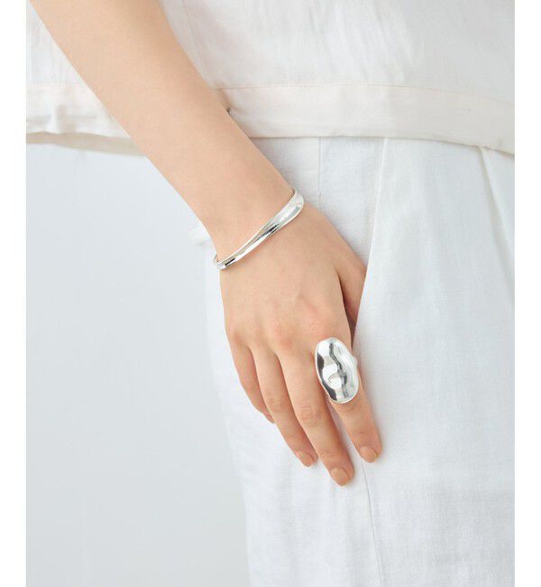 ete「[ウィーヴ] ウェーブ バングル」|ブレスレット・バングル|