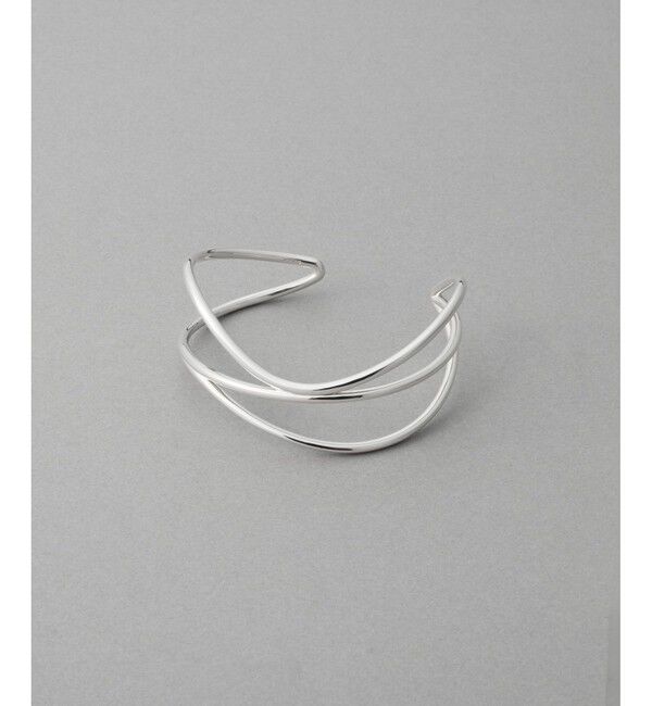 ete「[ウィーヴ] レイヤード バングル」|ブレスレット・バングル|