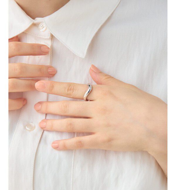 ete「[ウィーヴ] ウェーブ リング」|リング|