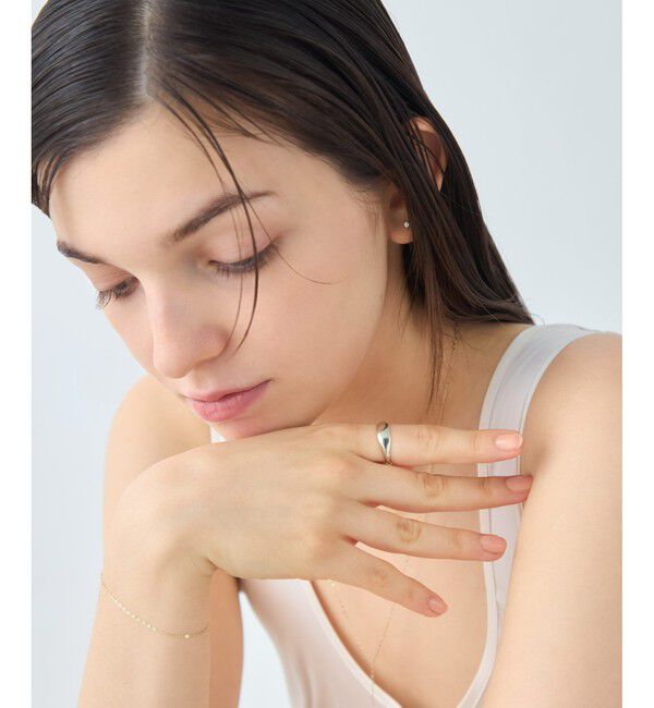 ete「[アイシーヴェール] K10IGG ウォーター リング」|リング|