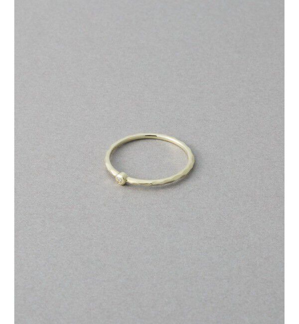 ete「[アイシーヴェール] K10IGG ダイヤモンド アイス リング」|リング|