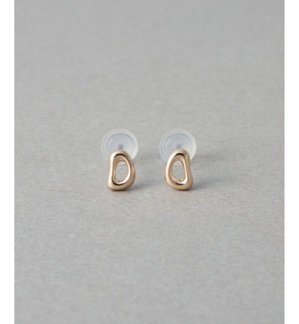 ete「ニュアンス ピアス」|ピアス|イエローゴールド