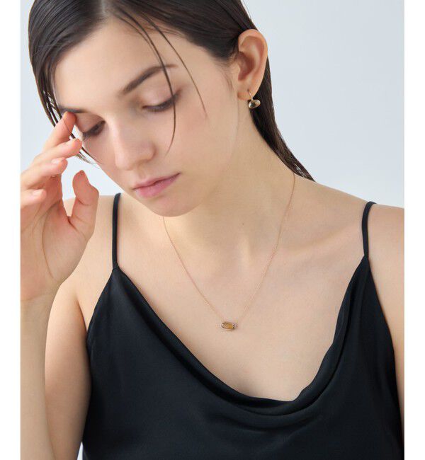 ete「[デュー] K18RBG シャンパンクォーツ ネックレス」|ネックレス|