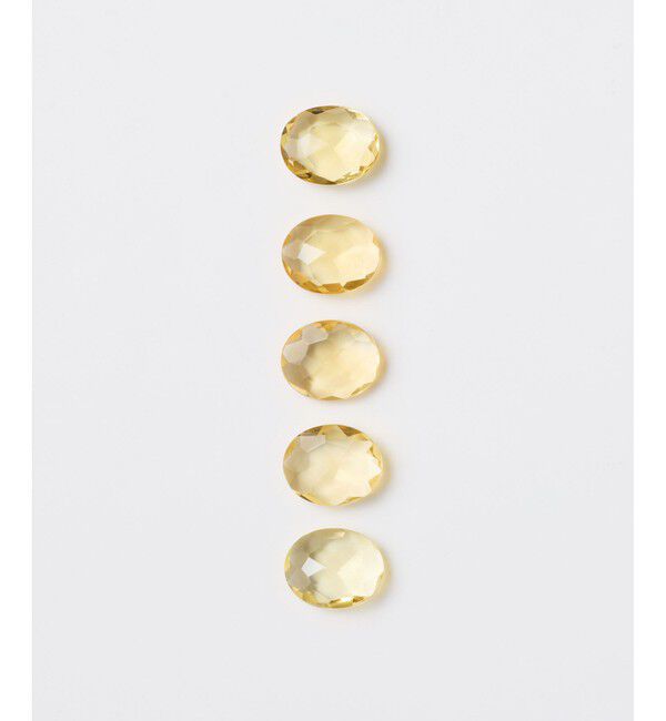 ete「[デュー] K18RBG シャンパンクォーツ リング」|リング|