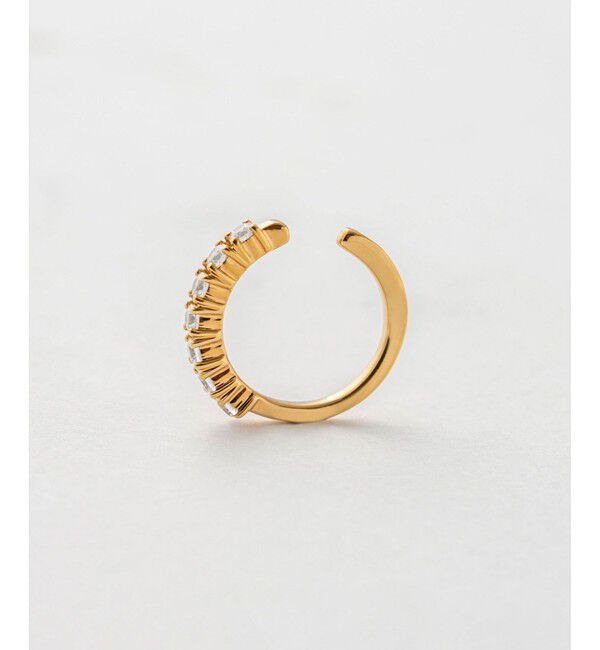 Jouete「フープイヤリング ジルコニア」|イヤリング|