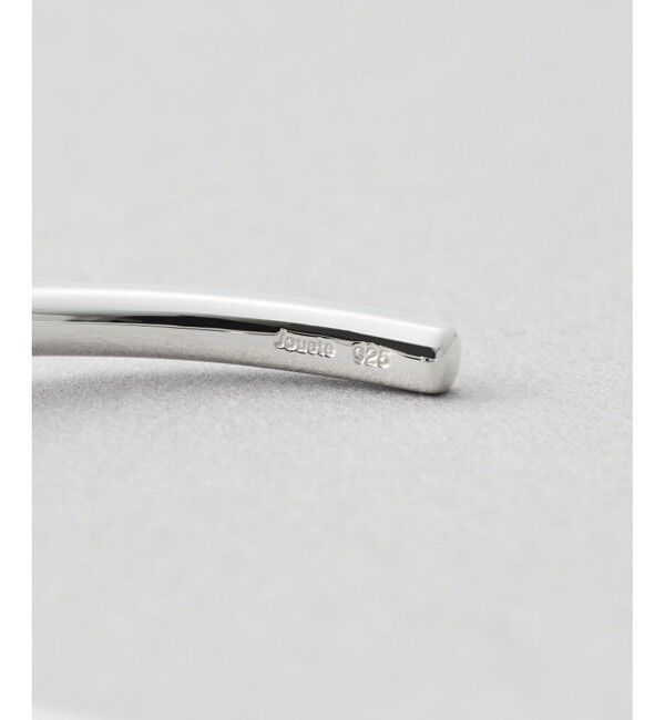 Jouete「バングル ブラックカルセドニー」|ブレスレット・バングル|