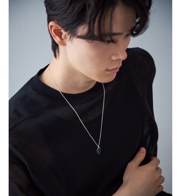 Jouete「[ジェム] ネックレス グリーンジャスパー」|ネックレス|