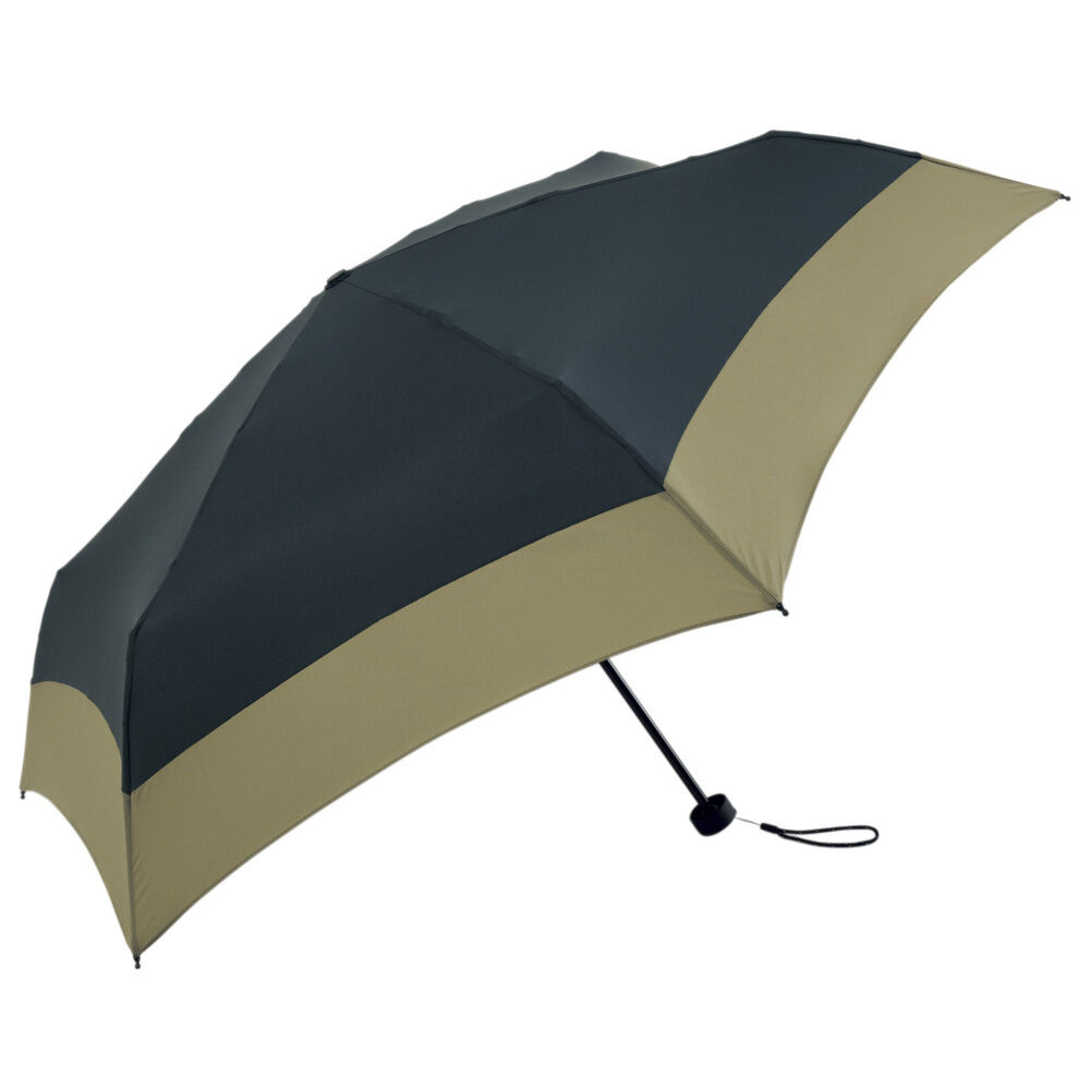 BACKYARD FAMILY「U-DAY ユーディ 折りたたみ傘 晴雨兼用 ミニ 53cm 傘 通販 晴雨兼用傘 折り畳み傘」|傘|ブラック1
