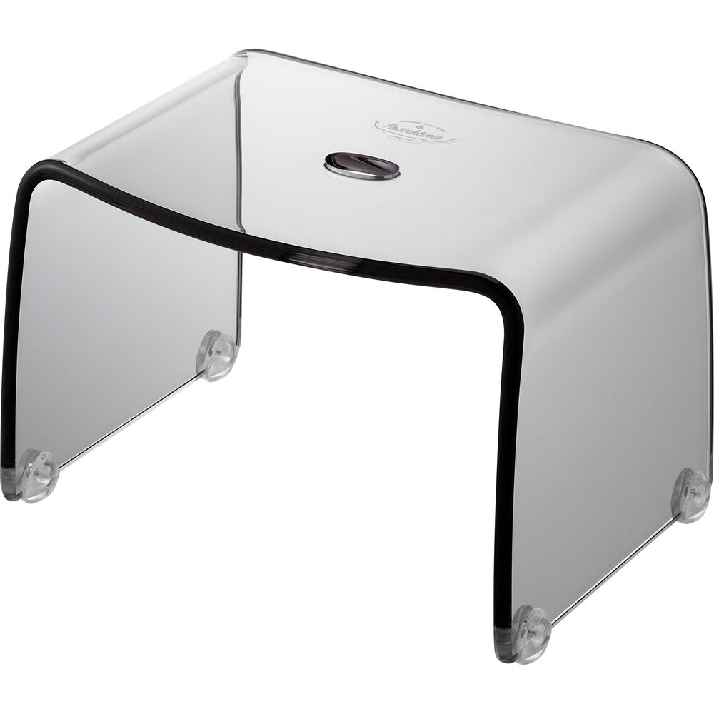 BACKYARD FAMILY「バスチェア クリア 通販 フランクタイム 風呂椅子 20cm 風呂イス お風呂 椅子 バスチェアー」|入浴剤・バスグッズ|グレー1