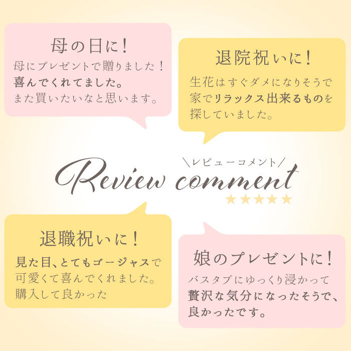 BACKYARD FAMILY「入浴剤 ギフト お洒落 通販 母の日 花 花束 バスペタル 贈り物 プレゼント ギフトボックス」|入浴剤・バスグッズ|