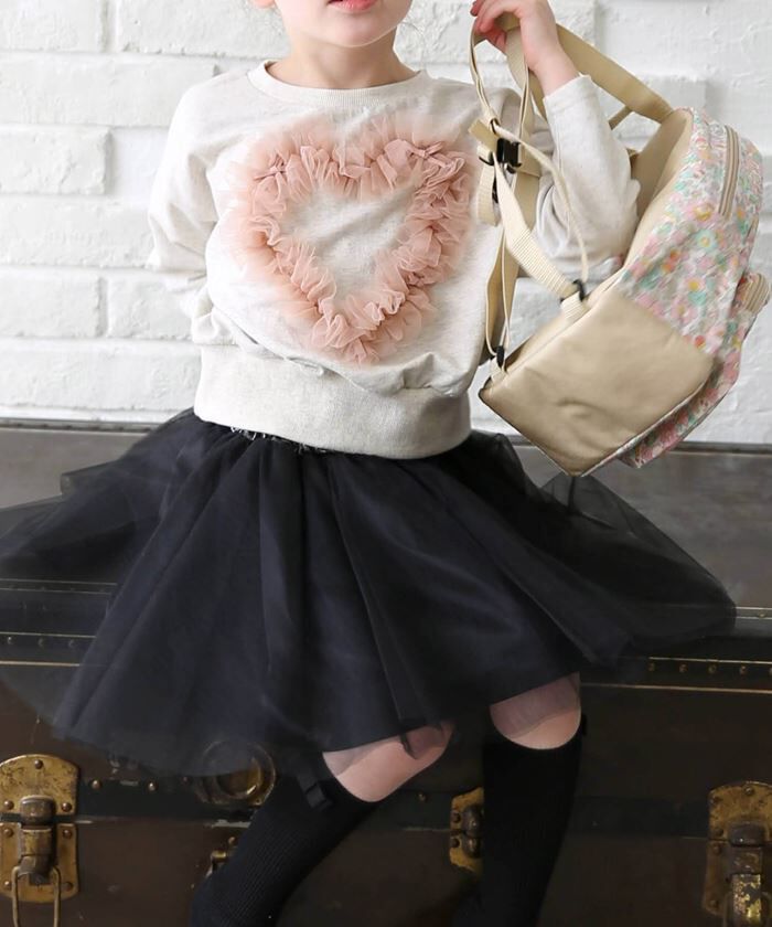 BACKYARD FAMILY「キッズ トレーナー 女の子 通販 スウェット 73032402 プルオーバー スエット 綿100%」|その他|