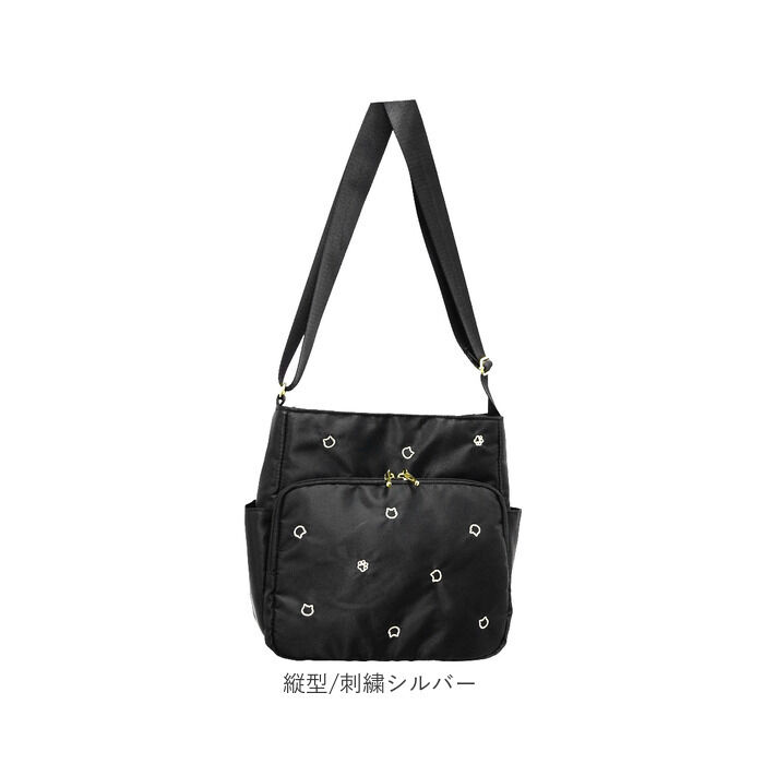 BACKYARD FAMILY「ショルダーバッグ 刺? 猫 通販 ショルダーバック ショルダー 肩掛け ななめ掛け 斜めかけ」|ショルダー・メッセンジャー|