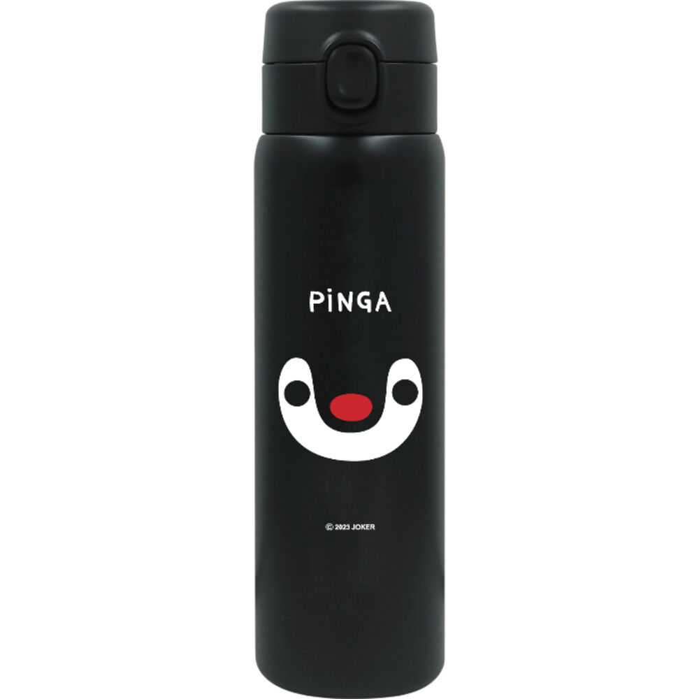 BACKYARD FAMILY「水筒 ワンタッチ かわいい 480ml 通販 ステンレスボトル ワンプッシュボトル マグボトル」|食器・キッチングッズ|ブラック2