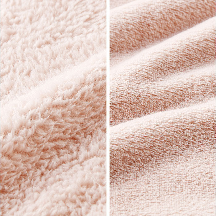 BACKYARD FAMILY「肩当て ボア レディース 通販 着るブランケット 着る毛布 かわいい 肩あて ガウン 毛布」|ルームウェア|